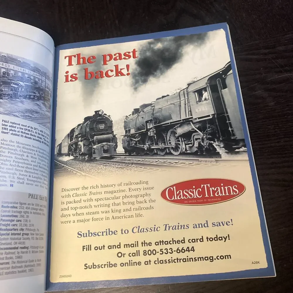 Classic Trains 2002 Summer Santa Fe Atlanta Stations Lafayette Inciana